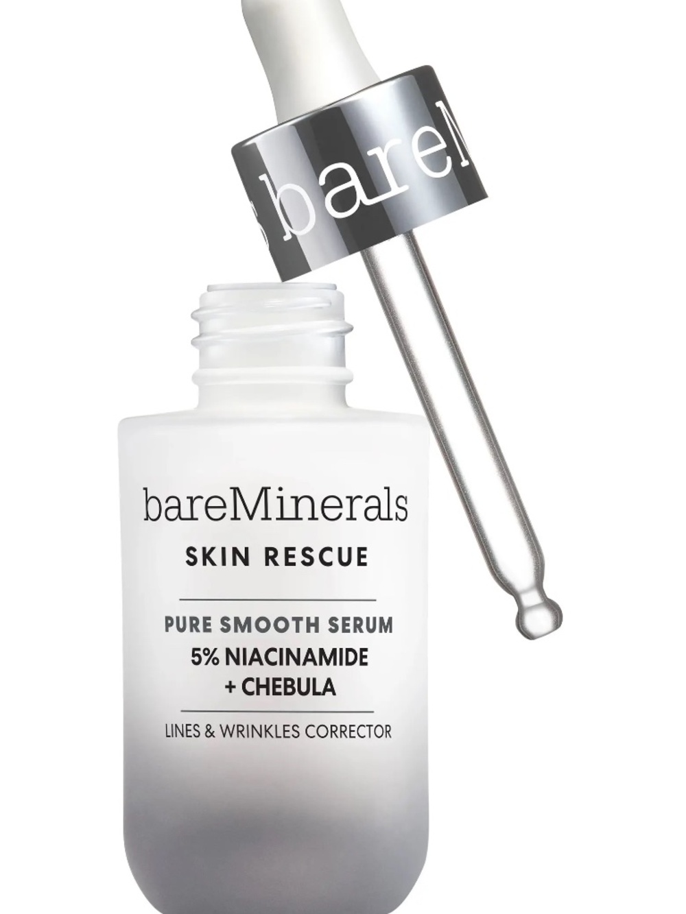 NEW bareMinerals Skin Rescue Pure Smooth Serum with 5% Niacinamide and Chebula